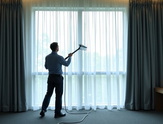 Chambers Flat Commercial Curtain Cleaning